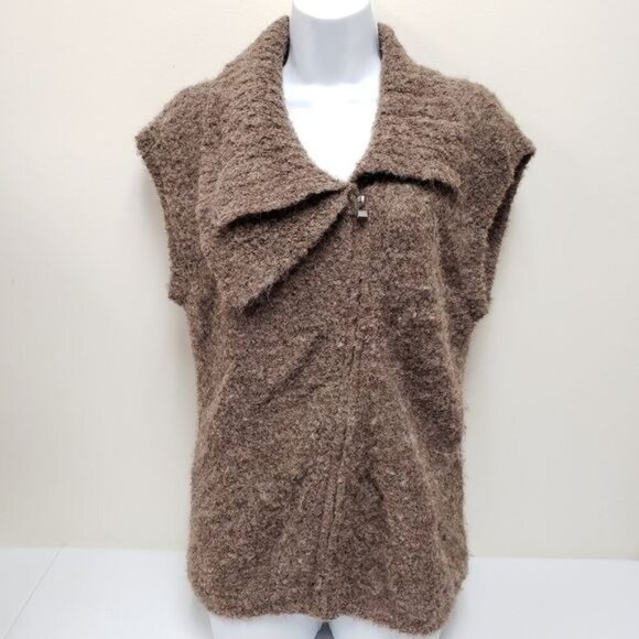 Holistia Womens Alpaca Sweater Vest Size Small - Picture 1 of 6